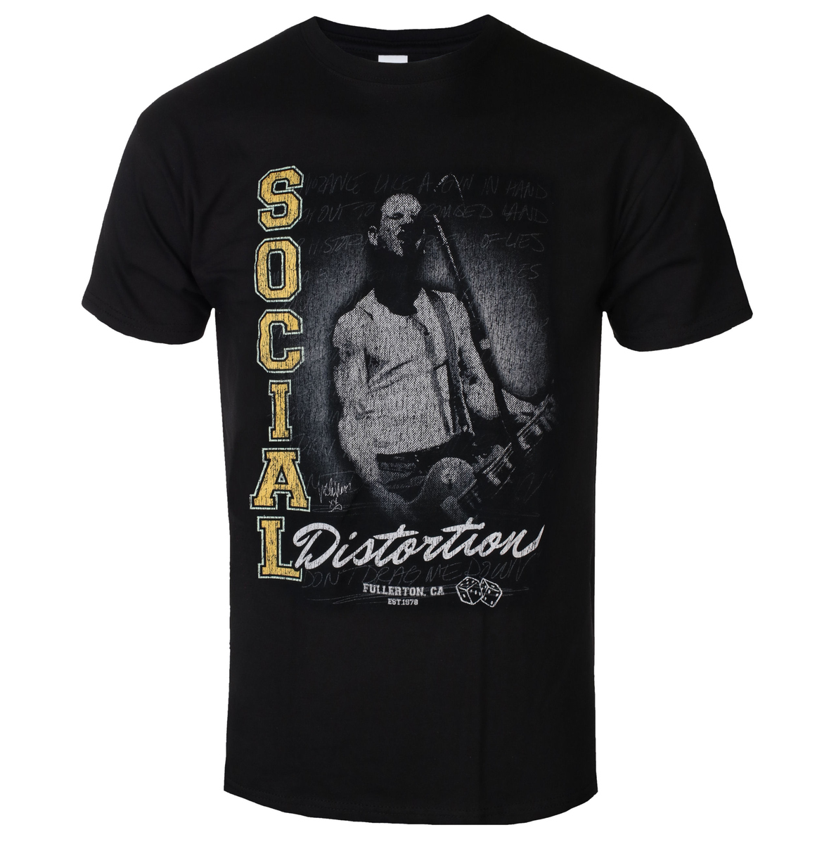 T-shirt Metal Uomo Social Distortion - Athletics - ROCK OFF - SOCTS04MB L