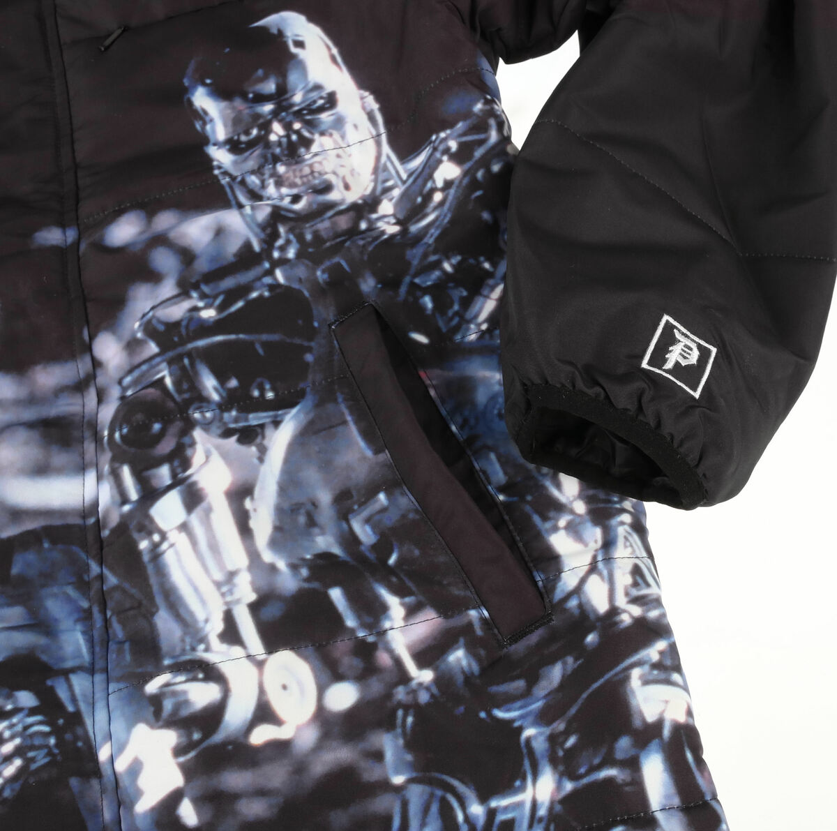 Giacca Da Uomo DIAMOND X Terminator - Primitive Judgment Puffer - Nero M