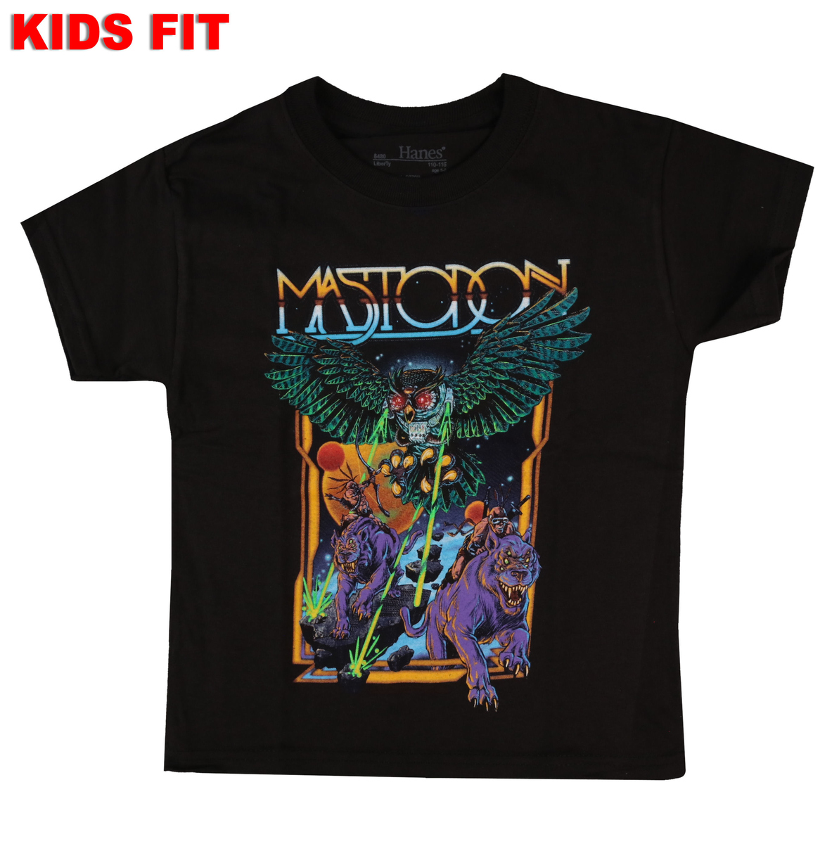 T-shirt Metal Donna Mastodon - Space Owl - ROCK OFF - MASTEE24BB 9-10