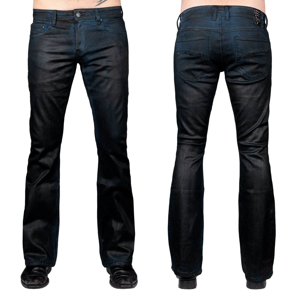 Pantaloni (jeans) da uomo WORNSTAR - Hellraiser Coated - Cobalto Blu 28