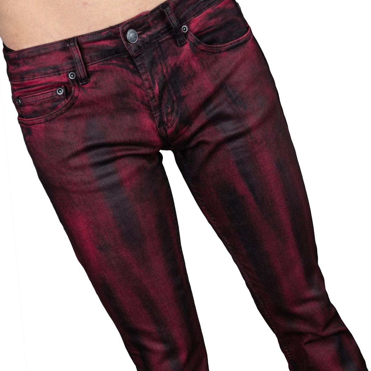 Jeans Da Uomo WORNSTAR - Rampager - Crimson 32